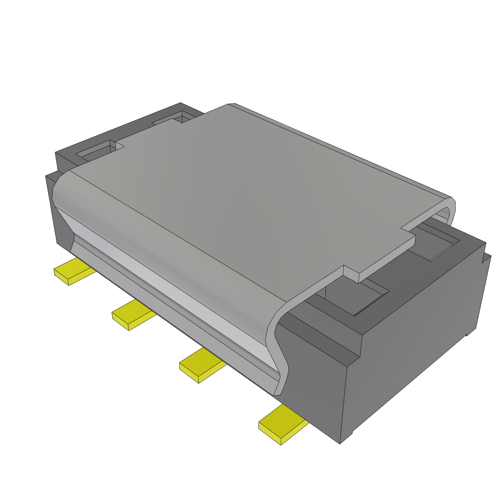 All Parts Connectors rugged connector CLT-104-02-G-D-BE-A-P-TR by Samtec
