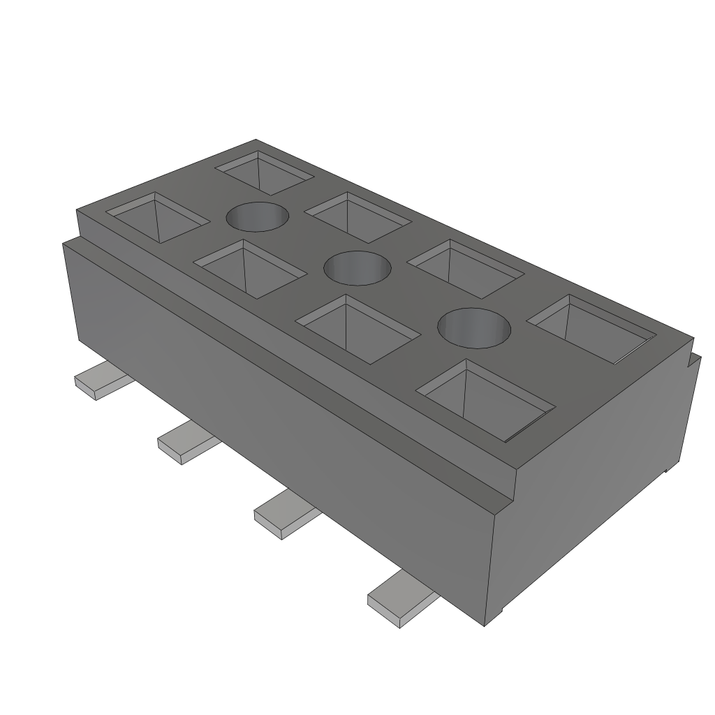 All Parts Connectors rugged connector CLT-104-02-L-D-BE-A-TR by Samtec