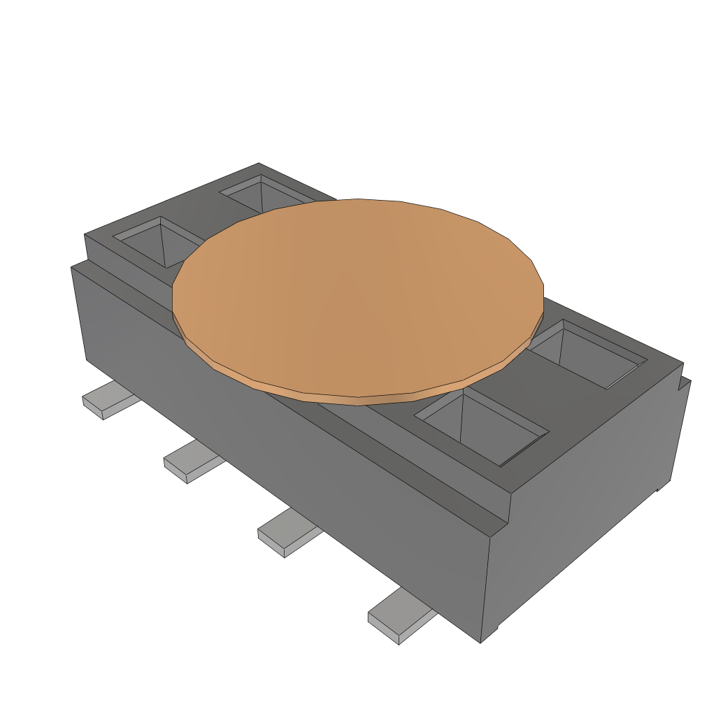 All Parts Connectors rugged connector CLT-104-02-L-D-BE-K by Samtec