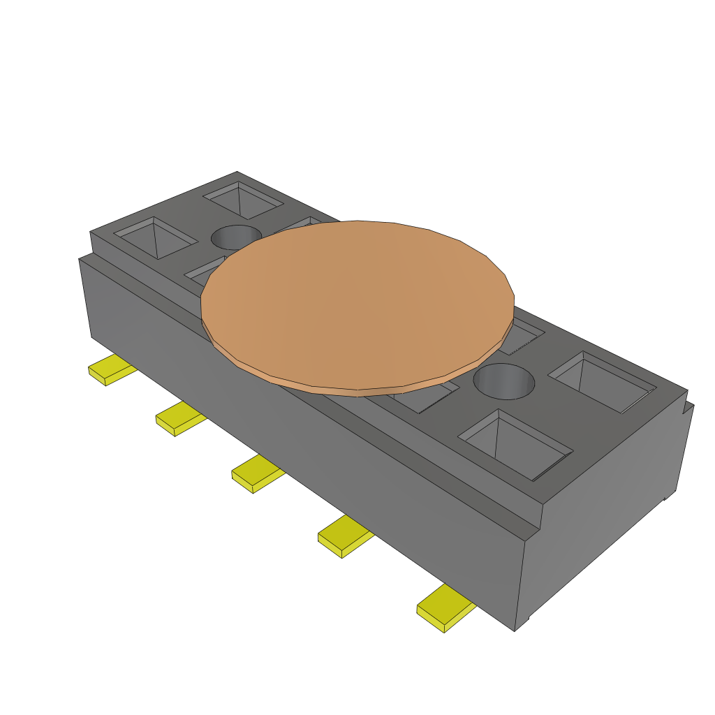CLT-105-02-G-D-BE-K by Samtec