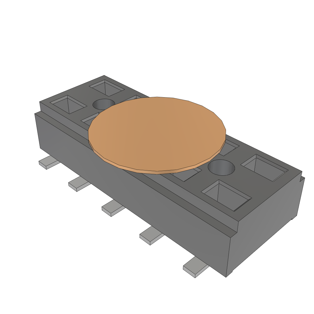 CLT-105-02-L-D-BE-K by Samtec