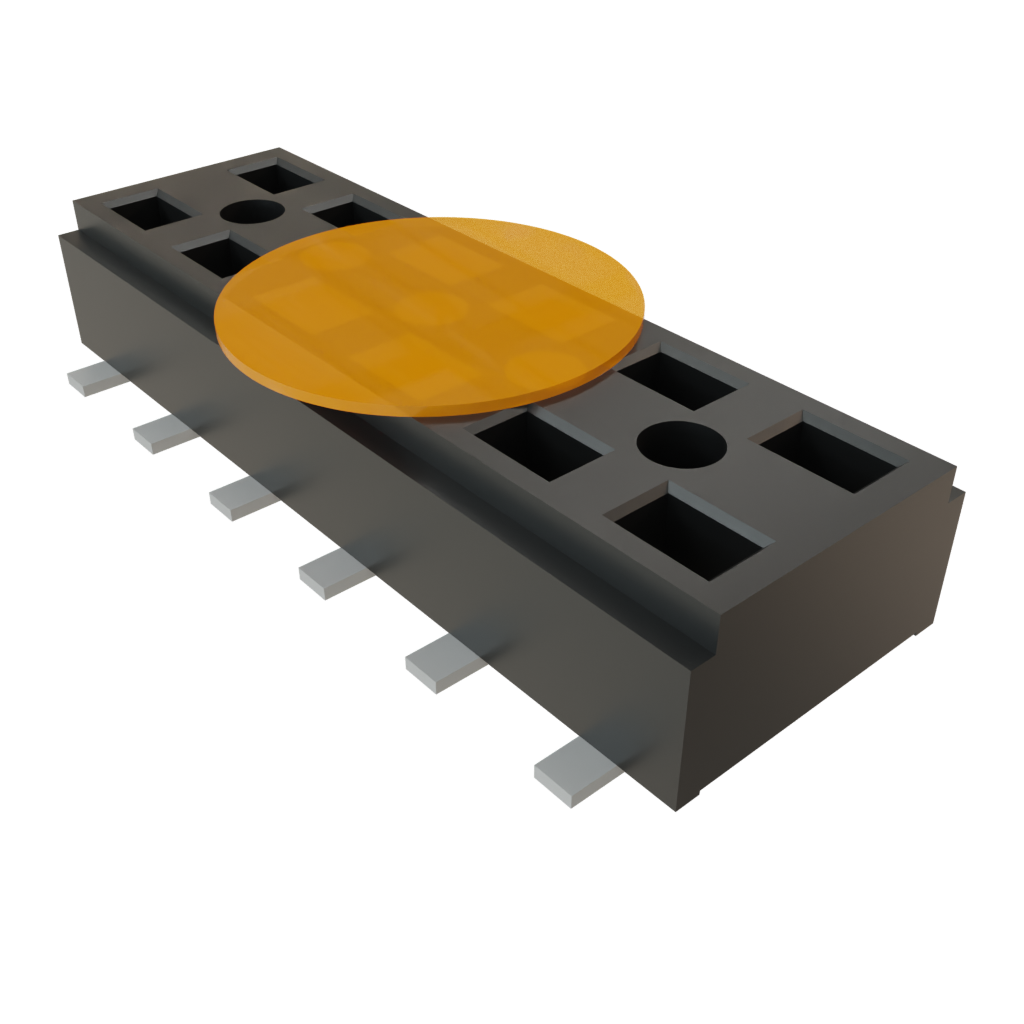 All Parts Connectors rugged connector CLT-106-02-F-D-BE-A-K by Samtec