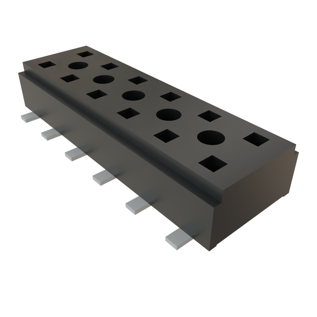 All Parts Connectors rugged connector CLT-106-02-F-D by Samtec