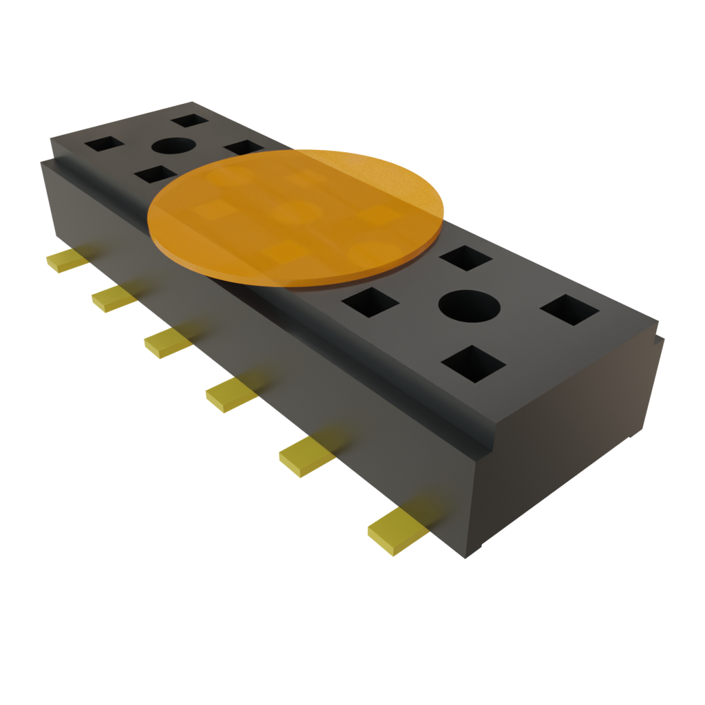 All Parts Connectors rugged connector CLT-106-02-G-D-A-K-TR by Samtec