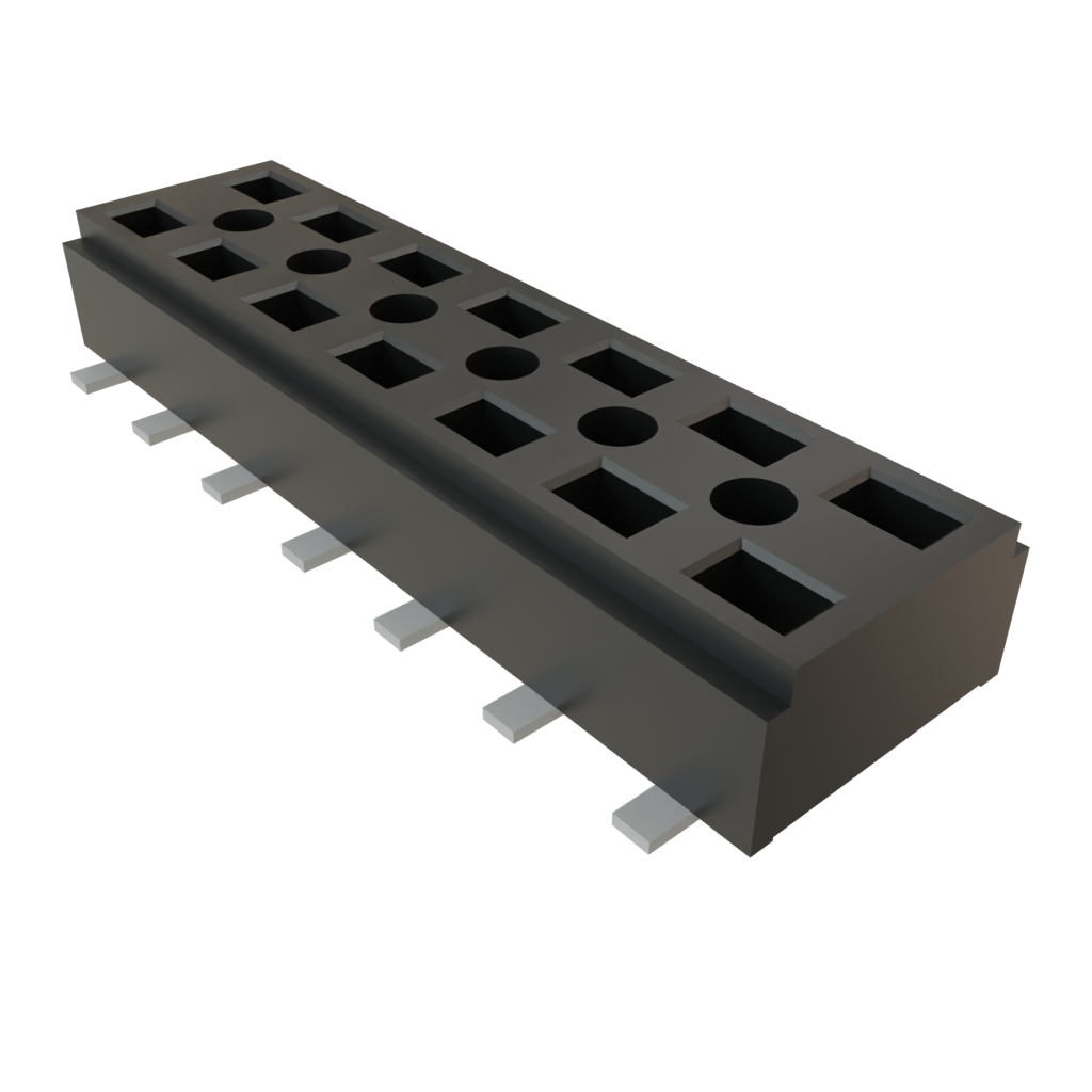 All Parts Connectors rugged connector CLT-107-02-F-D-BE-A by Samtec