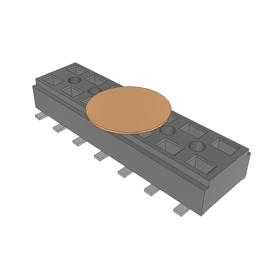 CLT-107-02-FM-D-BE-A-K-TR by Samtec