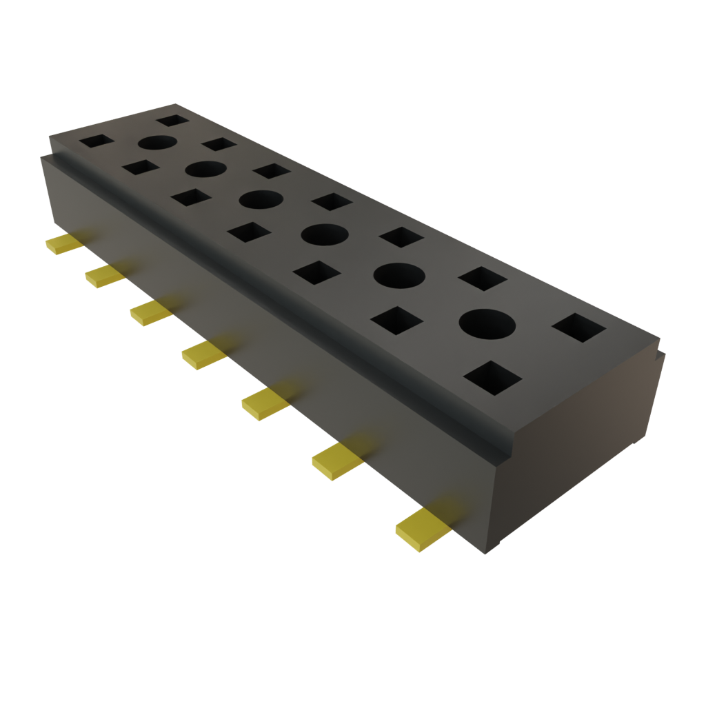 CLT-107-02-G-D-A by Samtec