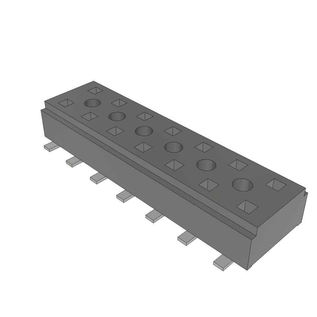 All Parts Connectors rugged connector CLT-107-02-L-D-TR by Samtec