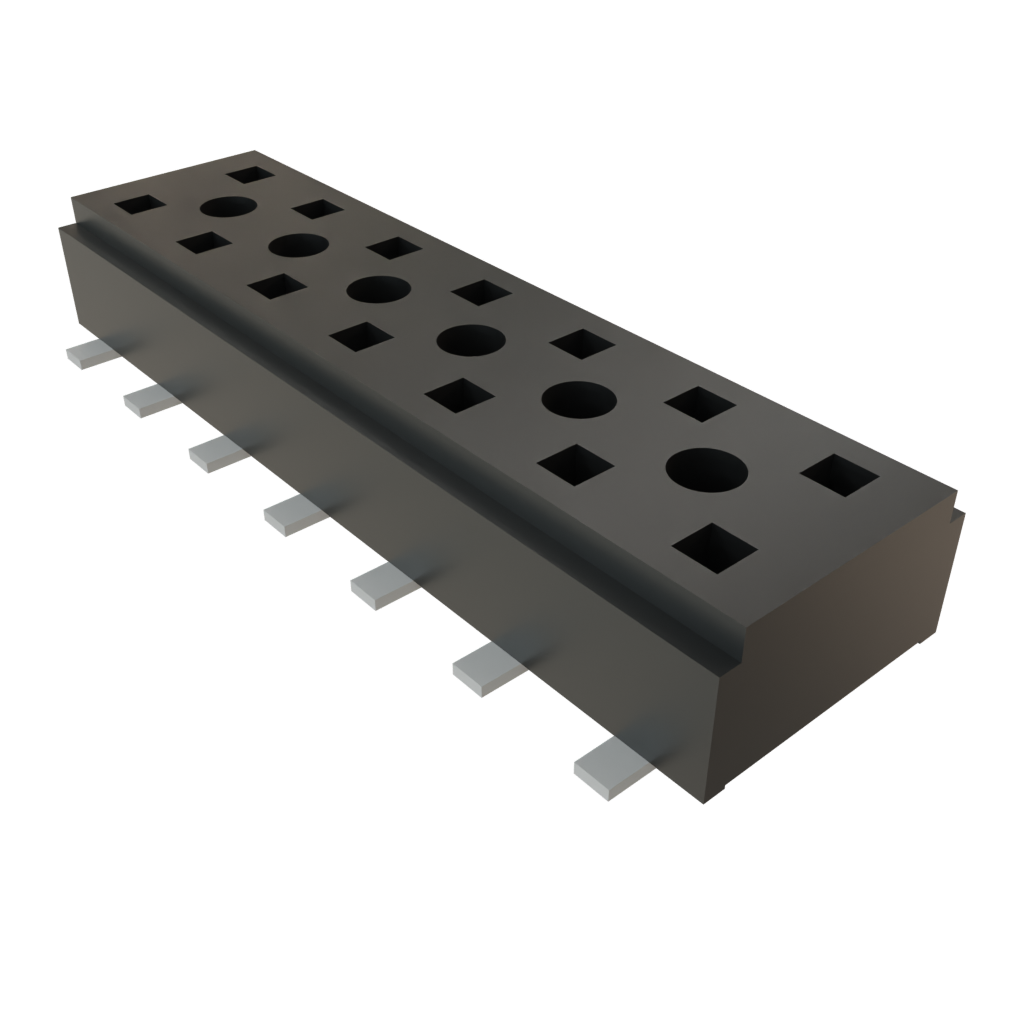 CLT-107-02-S-D by Samtec