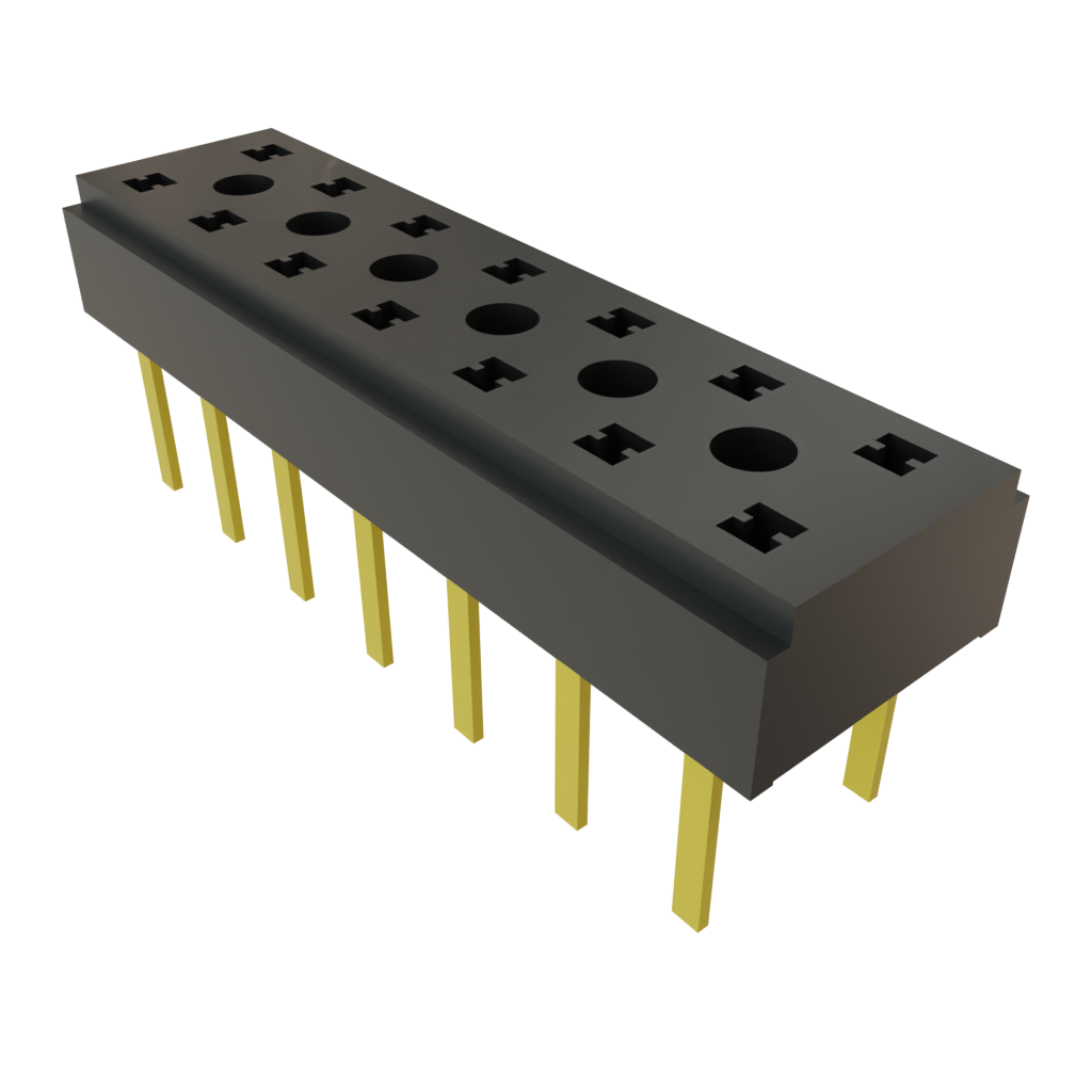 CLT-107-03-G-D by Samtec