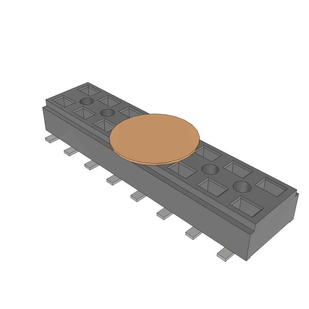 CLT-108-02-L-D-BE-K-TR by Samtec