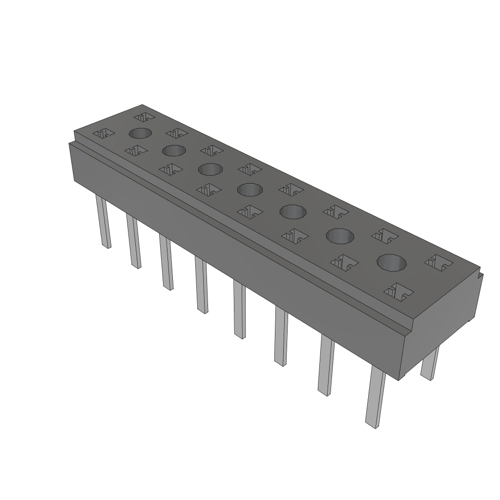 All Parts Connectors rugged connector CLT-108-03-F-D by Samtec