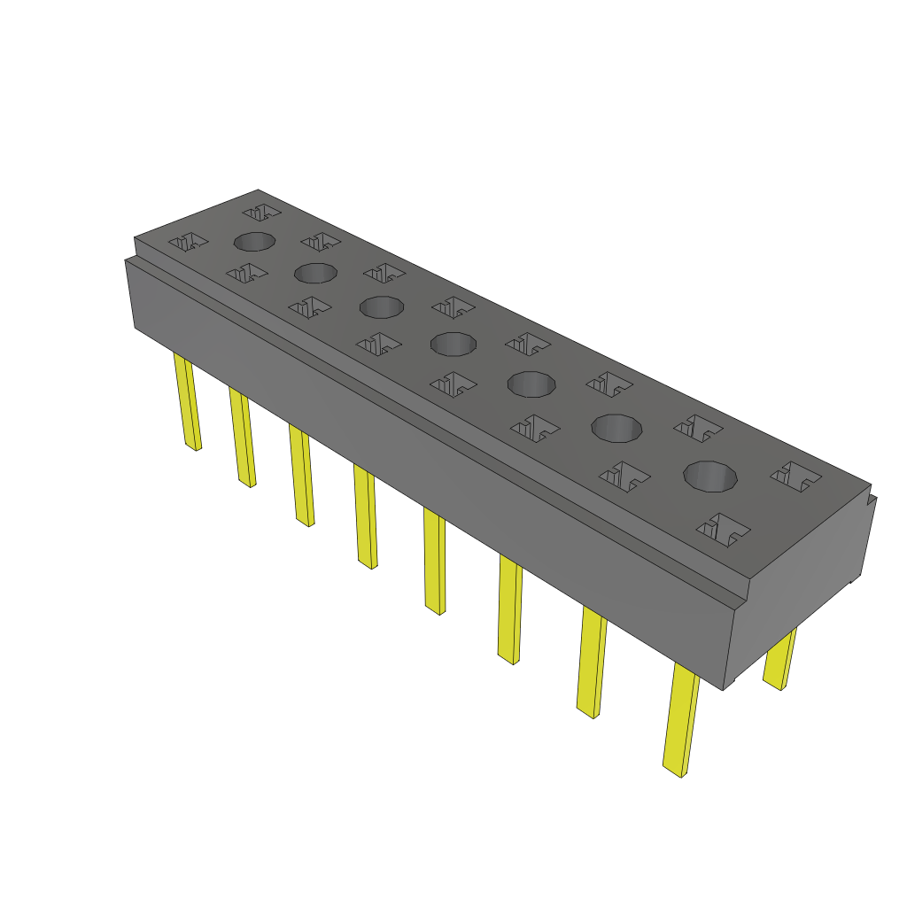 CLT-108-03-G-D by Samtec