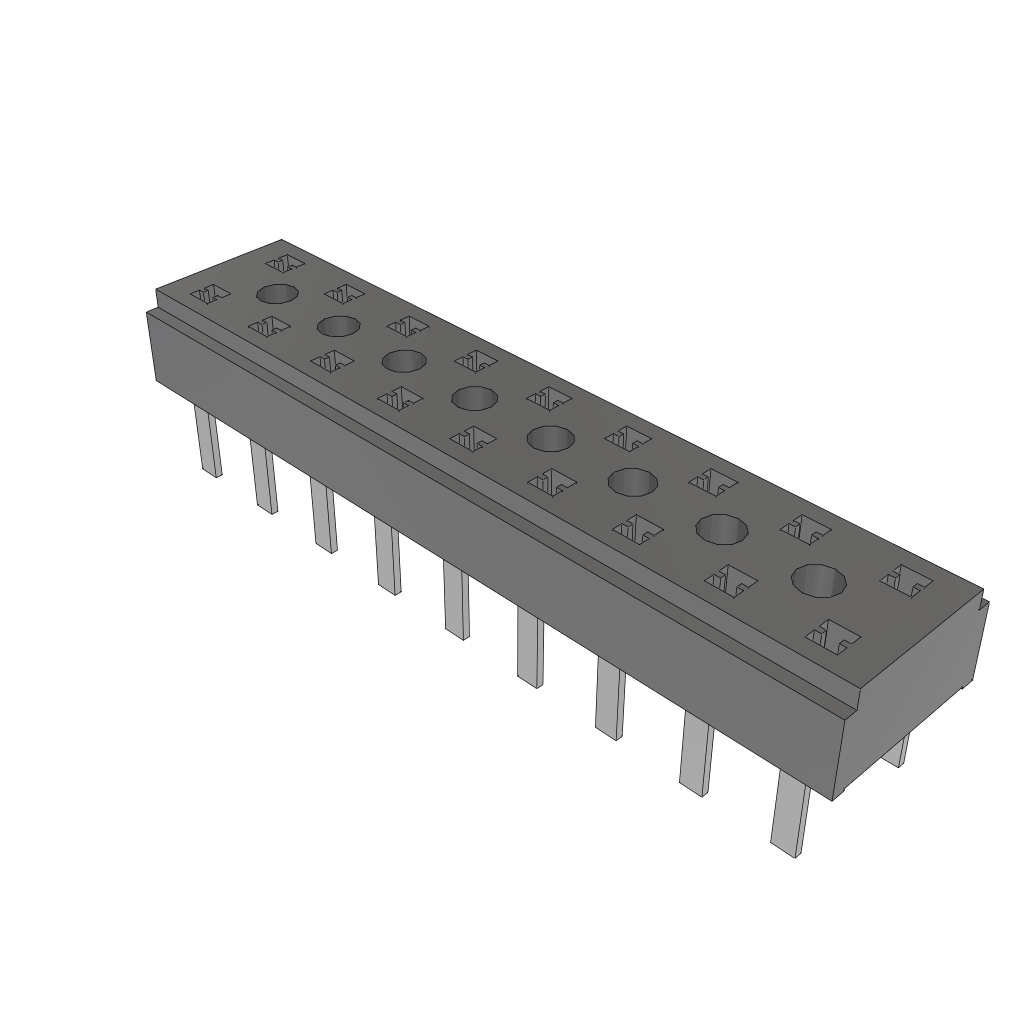 CLT-109-01-S-D by Samtec
