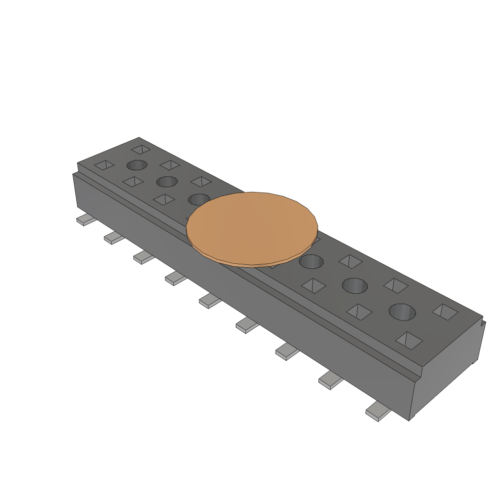 CLT-109-02-L-D-K-TR by Samtec