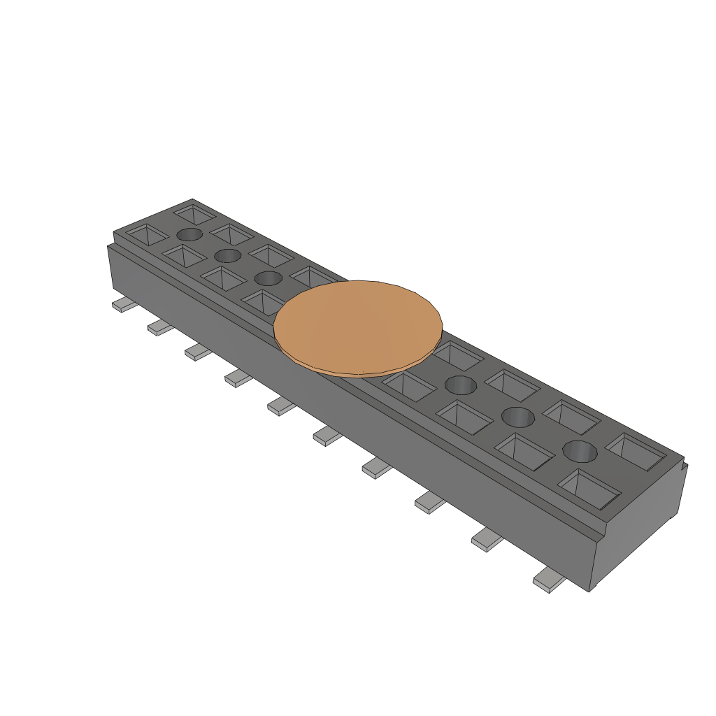 CLT-110-02-FM-D-BE-K-TR by Samtec