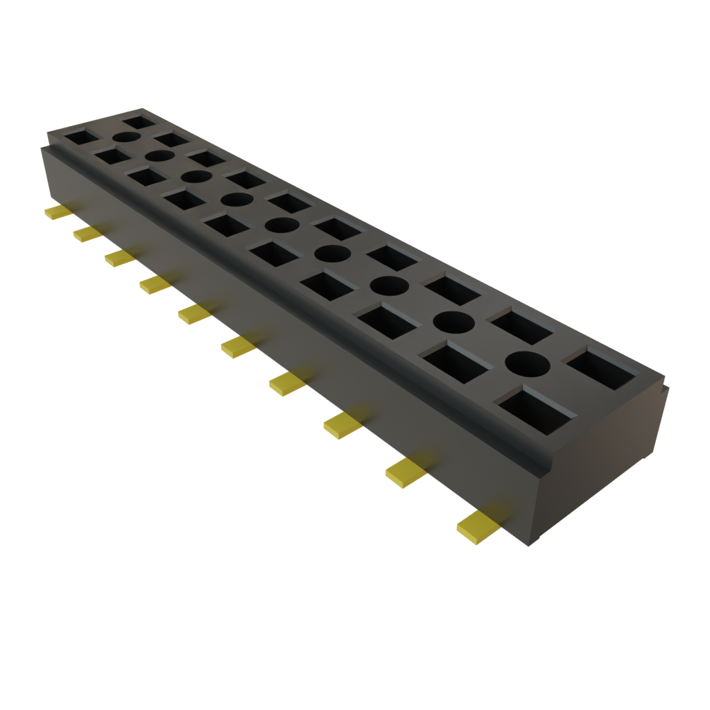 All Parts Connectors rugged connector CLT-110-02-G-D-BE by Samtec