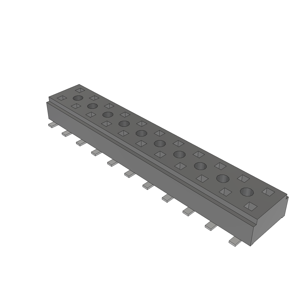 All Parts Connectors rugged connector CLT-111-02-L-D by Samtec