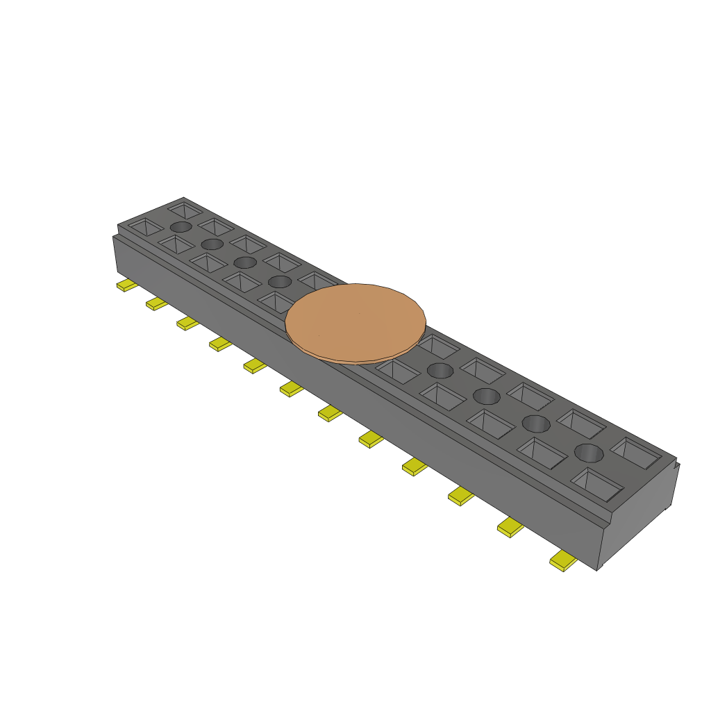 CLT-112-02-G-D-BE-A-K-FR by Samtec