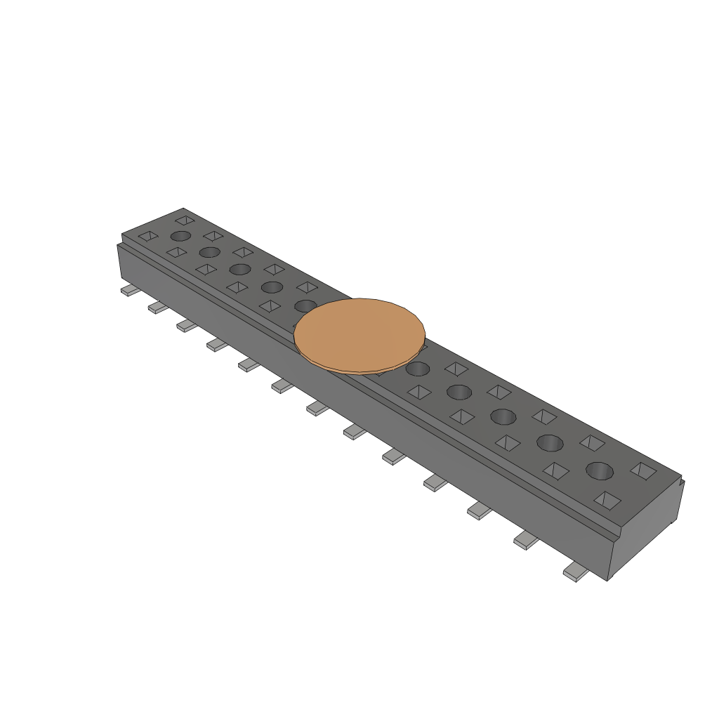 All Parts Connectors rugged connector CLT-113-02-F-D-K-TR by Samtec