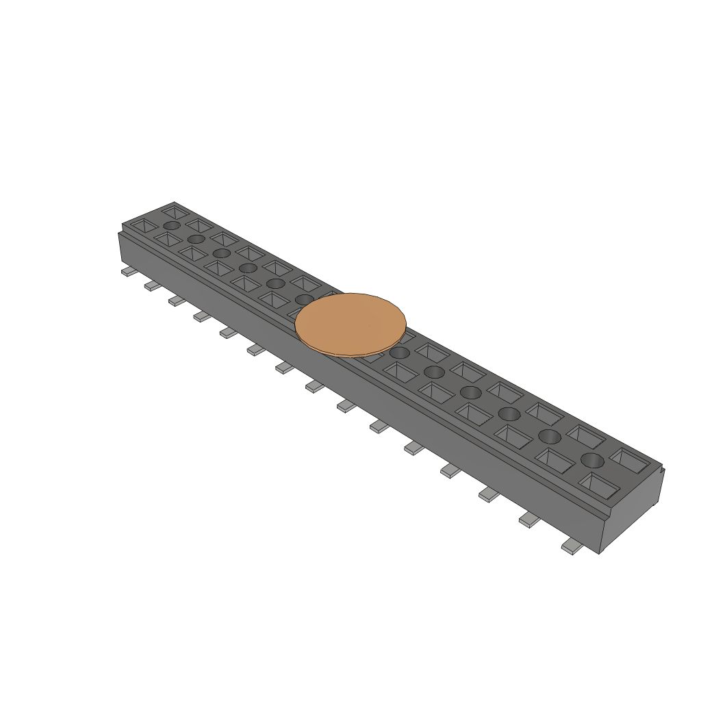 All Parts Connectors BTB Connectors CLT-115-02-F-D-BE-A-K-FR by Samtec
