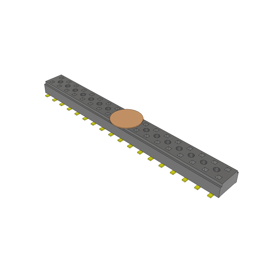 CLT-118-02-G-D-A-K by Samtec