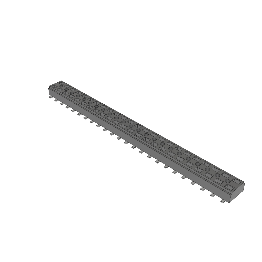 All Parts Connectors BTB Connectors CLT-124-02-F-D-BE by Samtec
