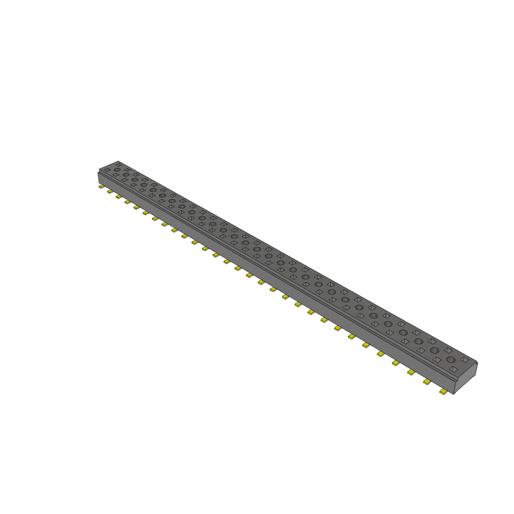 All Parts Connectors rugged connector CLT-130-02-G-D by Samtec