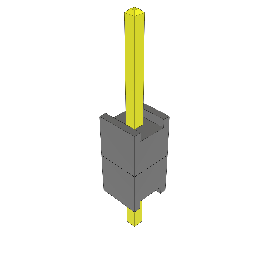 All Parts Connectors Headers DW-01-08-G-S-200 by Samtec