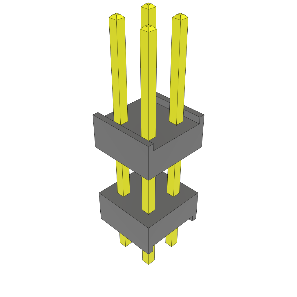 All Parts Connectors Backplane Connectors Hard Metric Connectors DW-02-09-L-D-360 by Samtec
