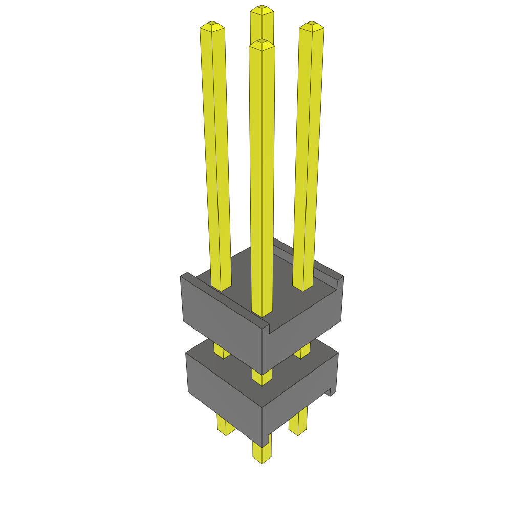 All Parts Connectors Backplane Connectors Hard Metric Connectors DW-02-10-L-D-275 by Samtec