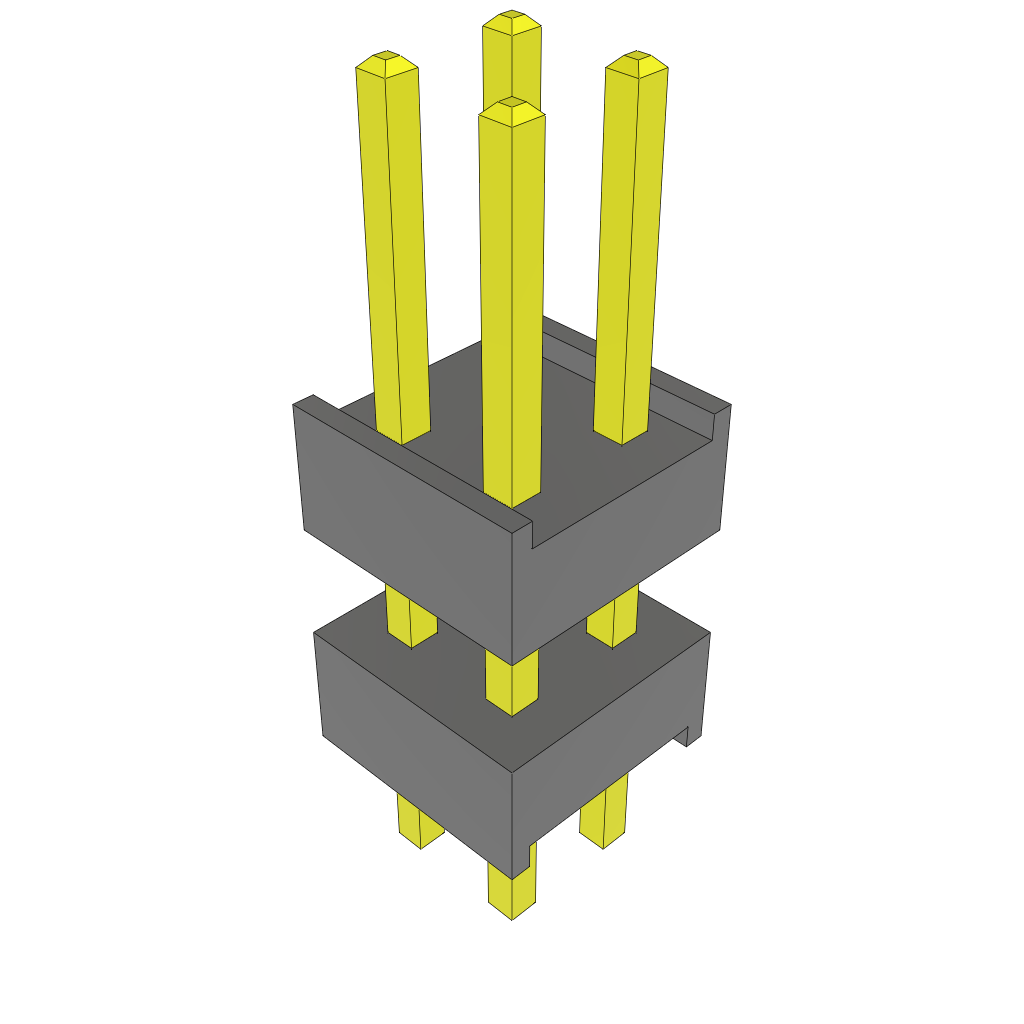 All Parts Connectors Backplane Connectors Hard Metric Connectors DW-02-15-G-D-290 by Samtec