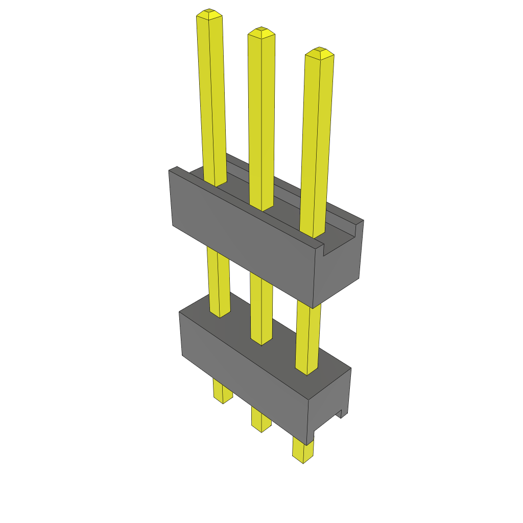 All Parts Connectors Backplane Connectors Hard Metric Connectors DW-03-09-F-S-375 by Samtec