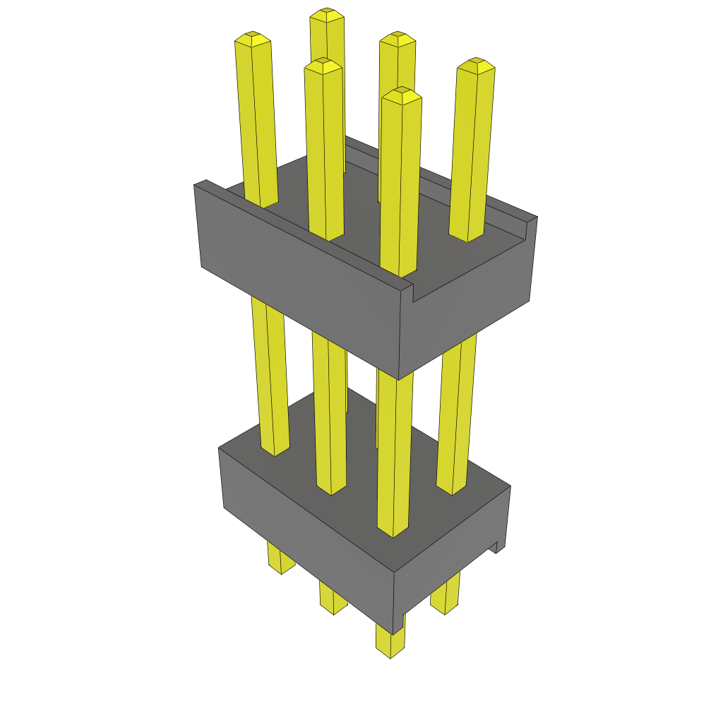 All Parts Connectors Backplane Connectors Hard Metric Connectors DW-03-09-G-D-458 by Samtec