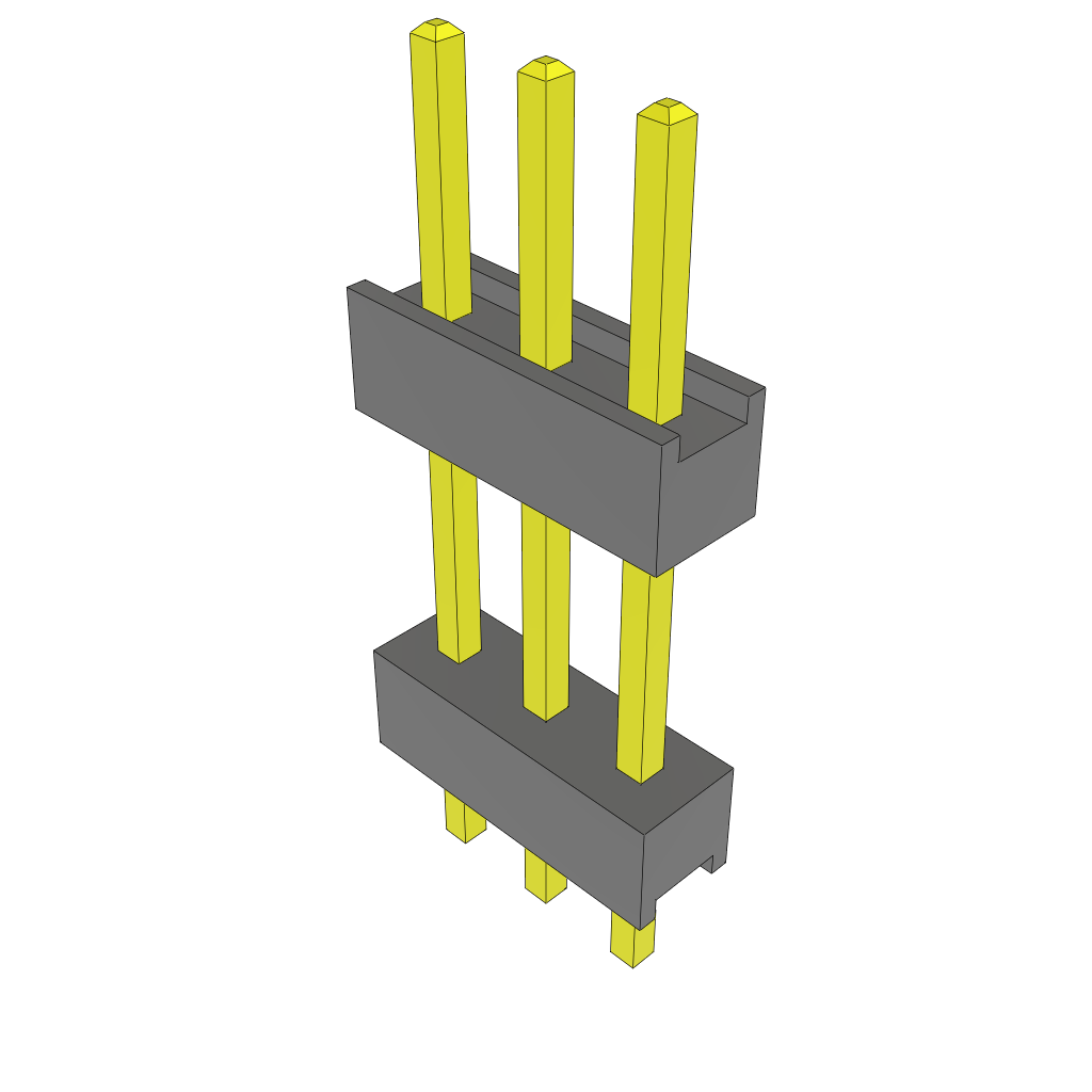 All Parts Connectors Backplane Connectors Hard Metric Connectors DW-03-09-L-S-430 by Samtec