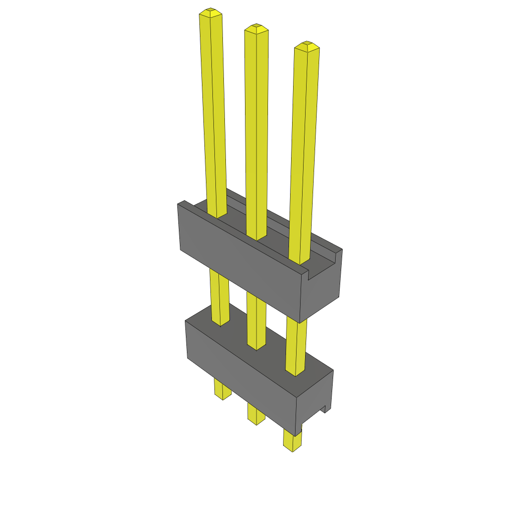 All Parts Connectors Backplane Connectors Hard Metric Connectors DW-03-10-T-S-370 by Samtec