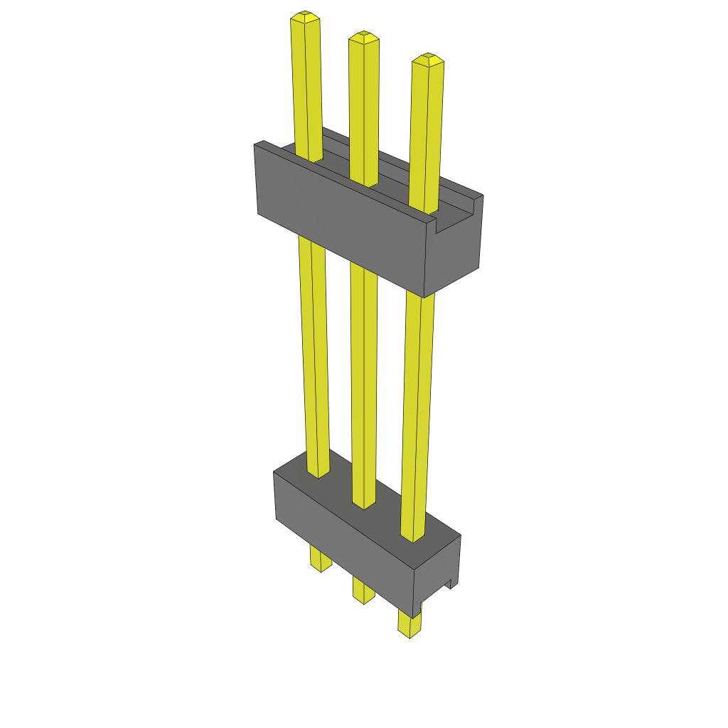 All Parts Connectors Backplane Connectors Hard Metric Connectors DW-03-11-G-S-650 by Samtec