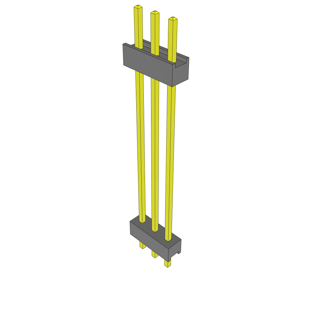 All Parts Connectors Backplane Connectors Hard Metric Connectors DW-03-14-G-S-1150 by Samtec
