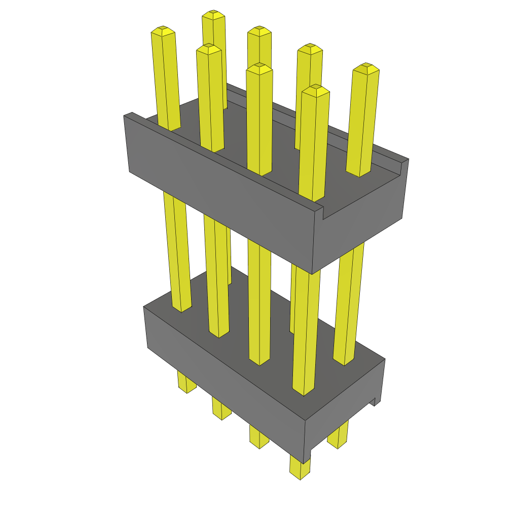 All Parts Connectors Backplane Connectors Hard Metric Connectors DW-04-09-F-D-480 by Samtec