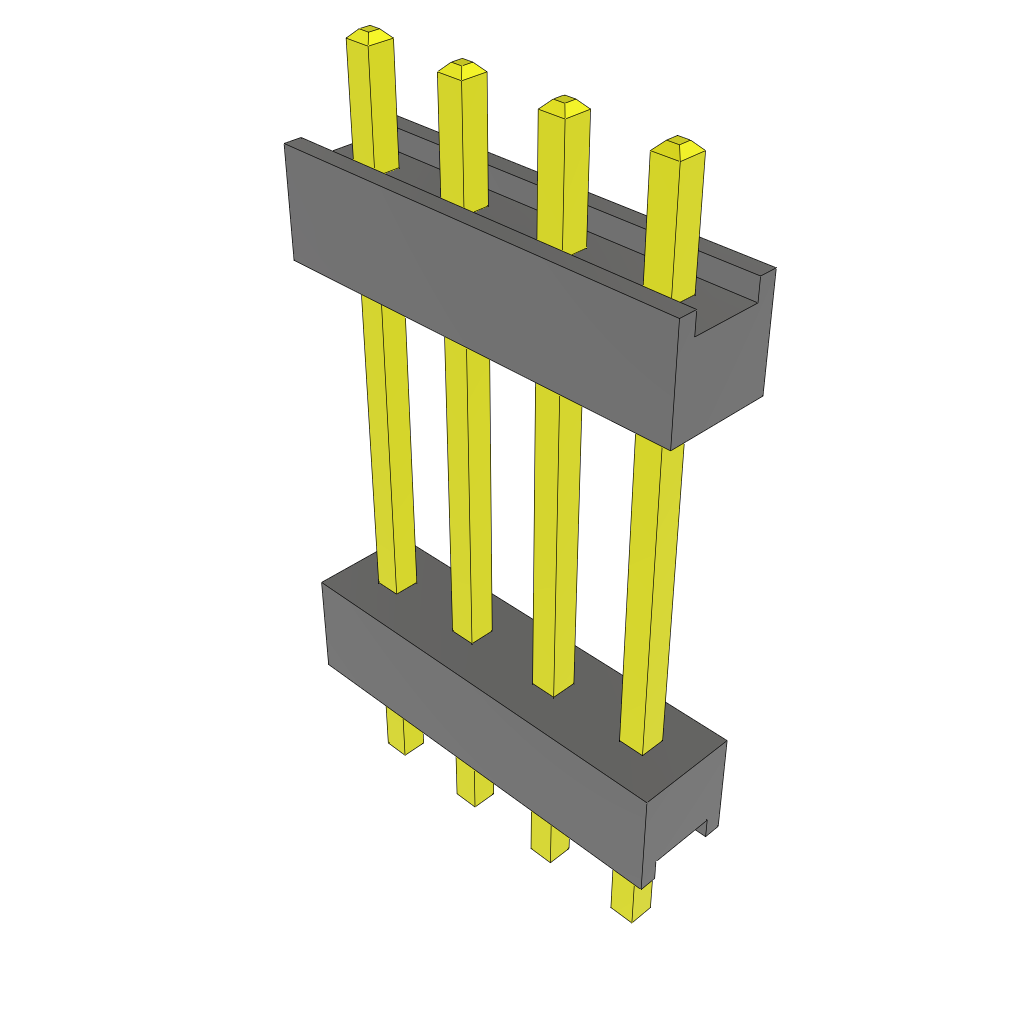 Board to Board & Mezzanine Connectors DW-04-09-G-S-530 by Samtec