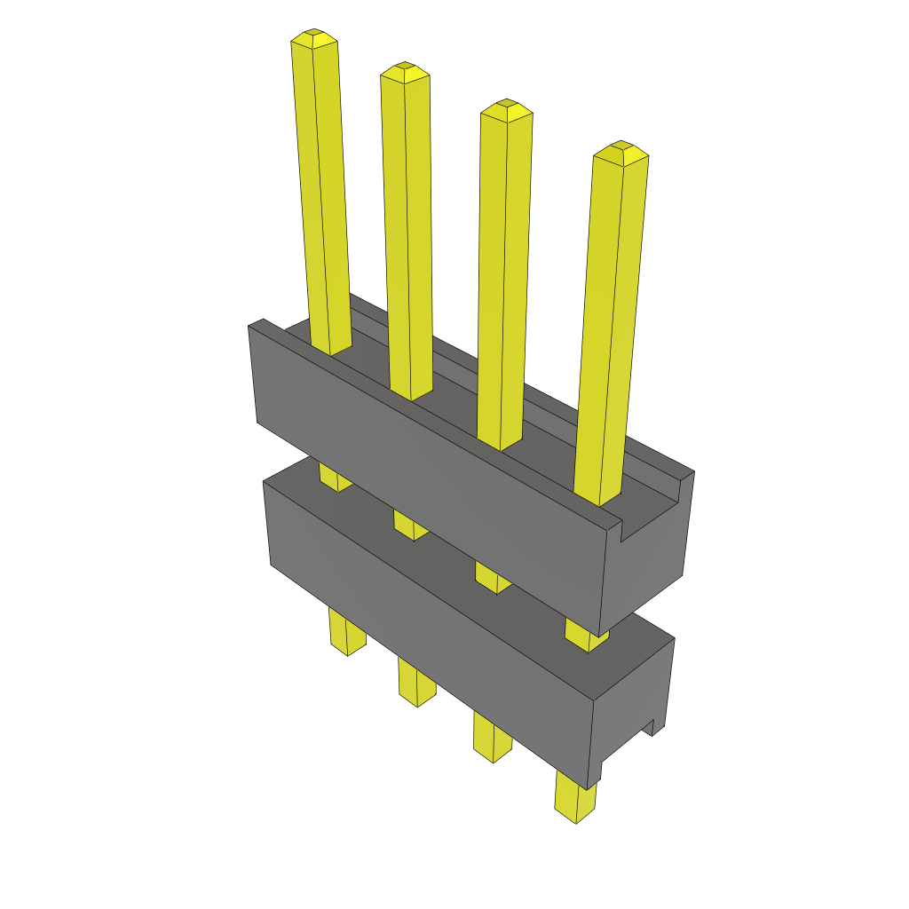 Board to Board & Mezzanine Connectors DW-04-15-S-S-265 by Samtec