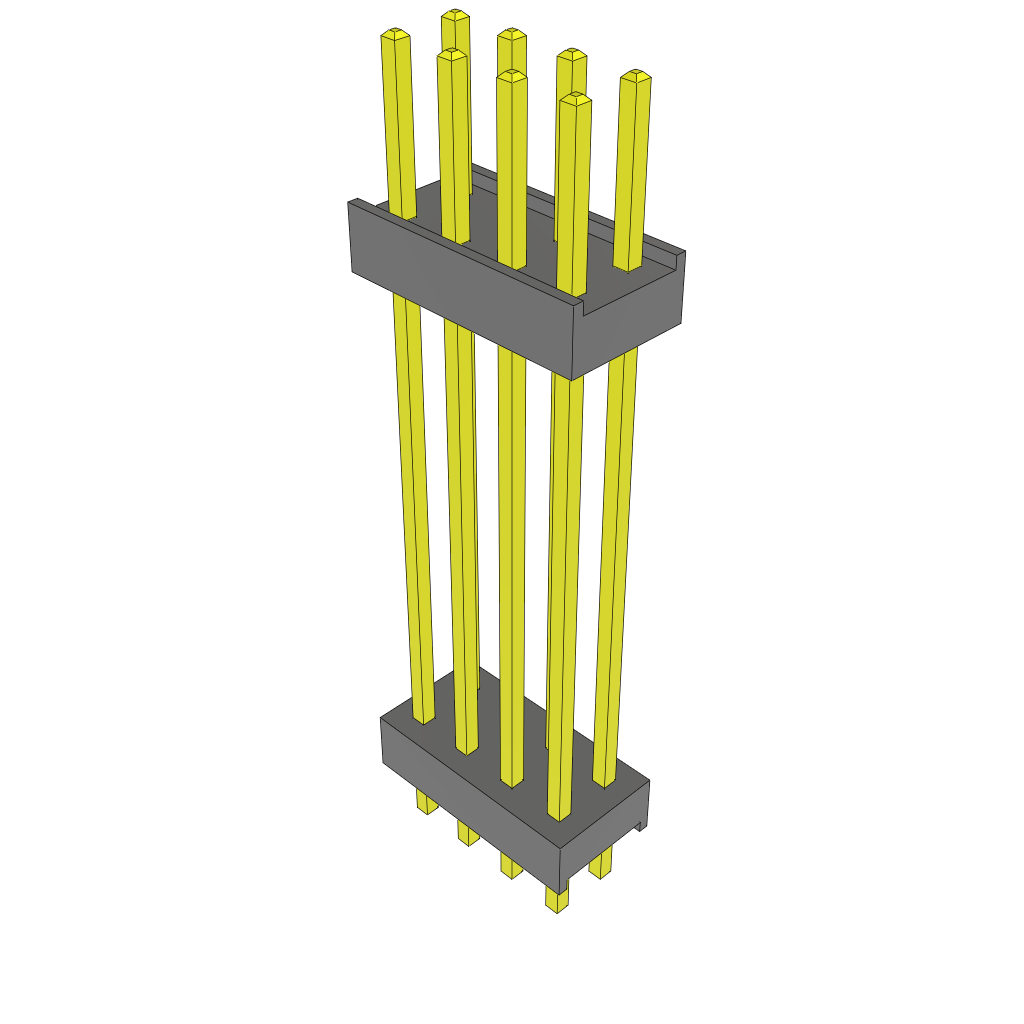 All Parts Connectors Backplane Connectors Hard Metric Connectors DW-04-19-G-D-995 by Samtec