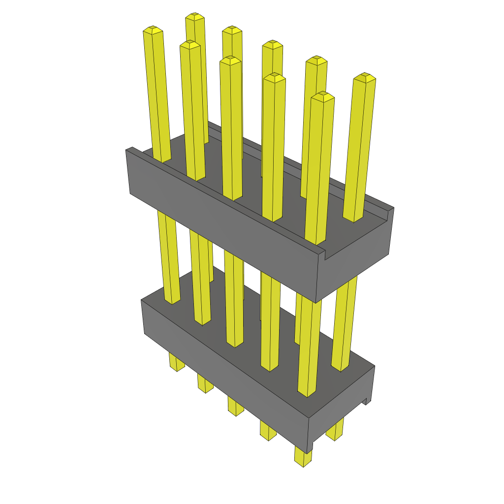 All Parts Connectors Backplane Connectors Hard Metric Connectors DW-05-10-F-D-475 by Samtec