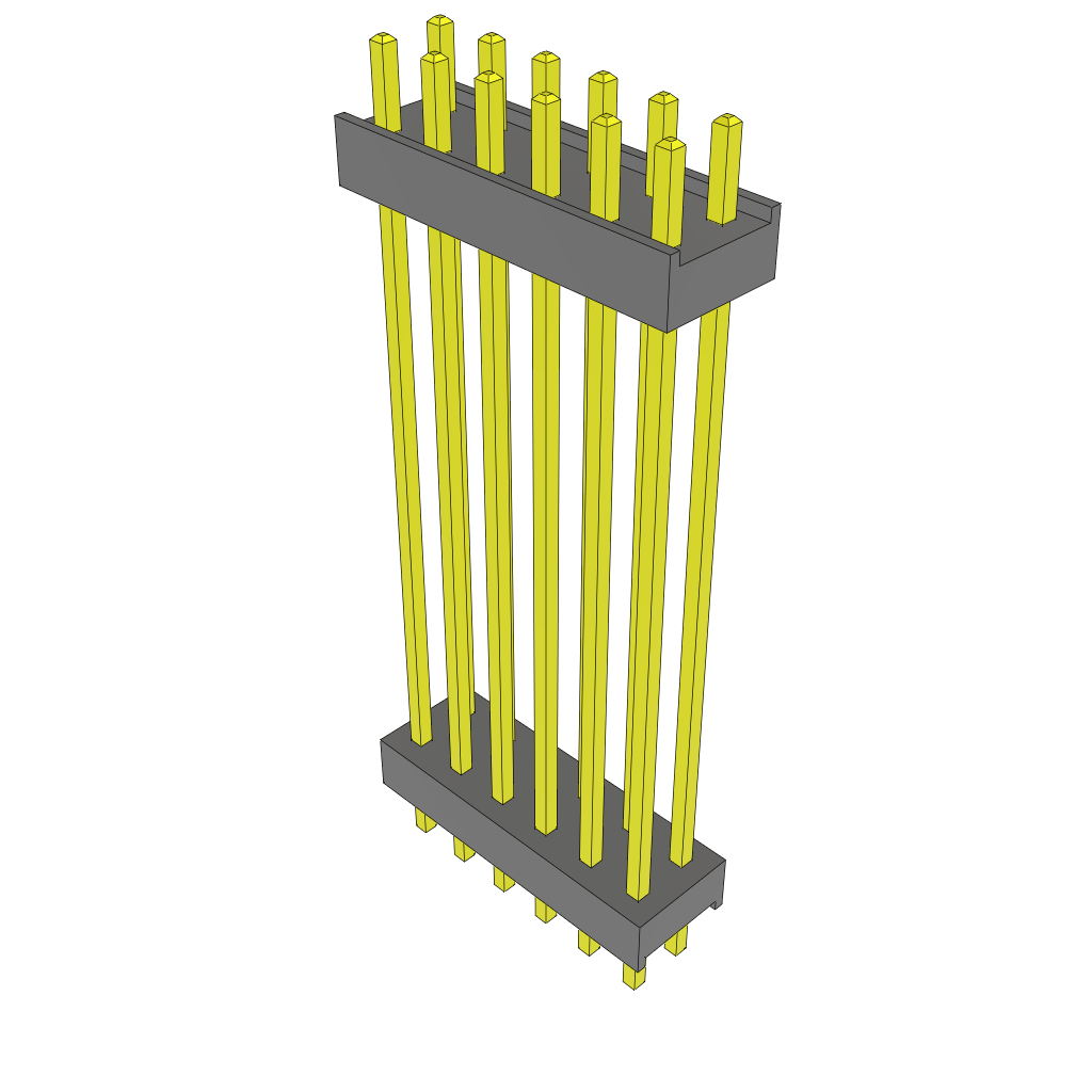 All Parts Connectors Backplane Connectors Hard Metric Connectors DW-06-14-T-D-1210 by Samtec