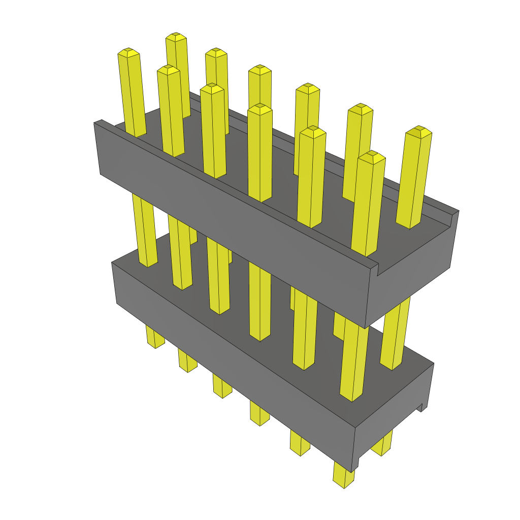 All Parts Connectors Backplane Connectors Hard Metric Connectors DW-06-15-T-D-391 by Samtec
