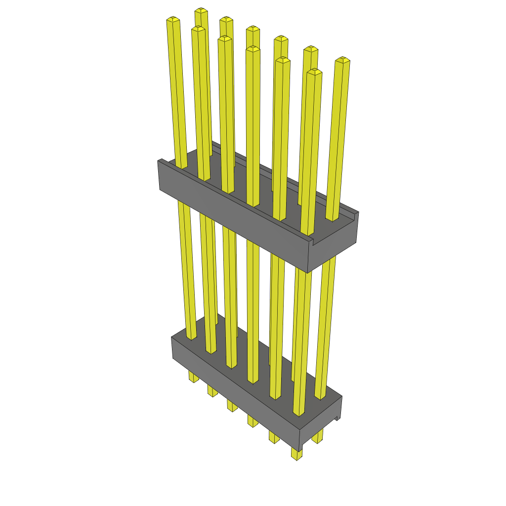 All Parts Connectors Backplane Connectors Hard Metric Connectors DW-06-19-T-D-790 by Samtec