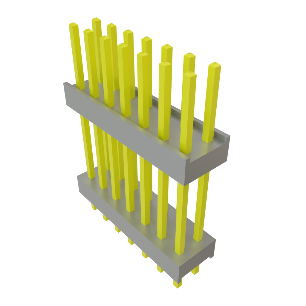 All Parts Connectors Backplane Connectors Hard Metric Connectors DW-07-11-G-D-580 by Samtec