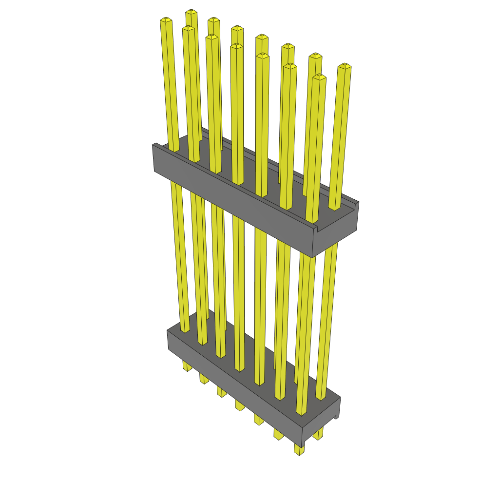 All Parts Connectors Backplane Connectors Hard Metric Connectors DW-07-14-L-D-900 by Samtec
