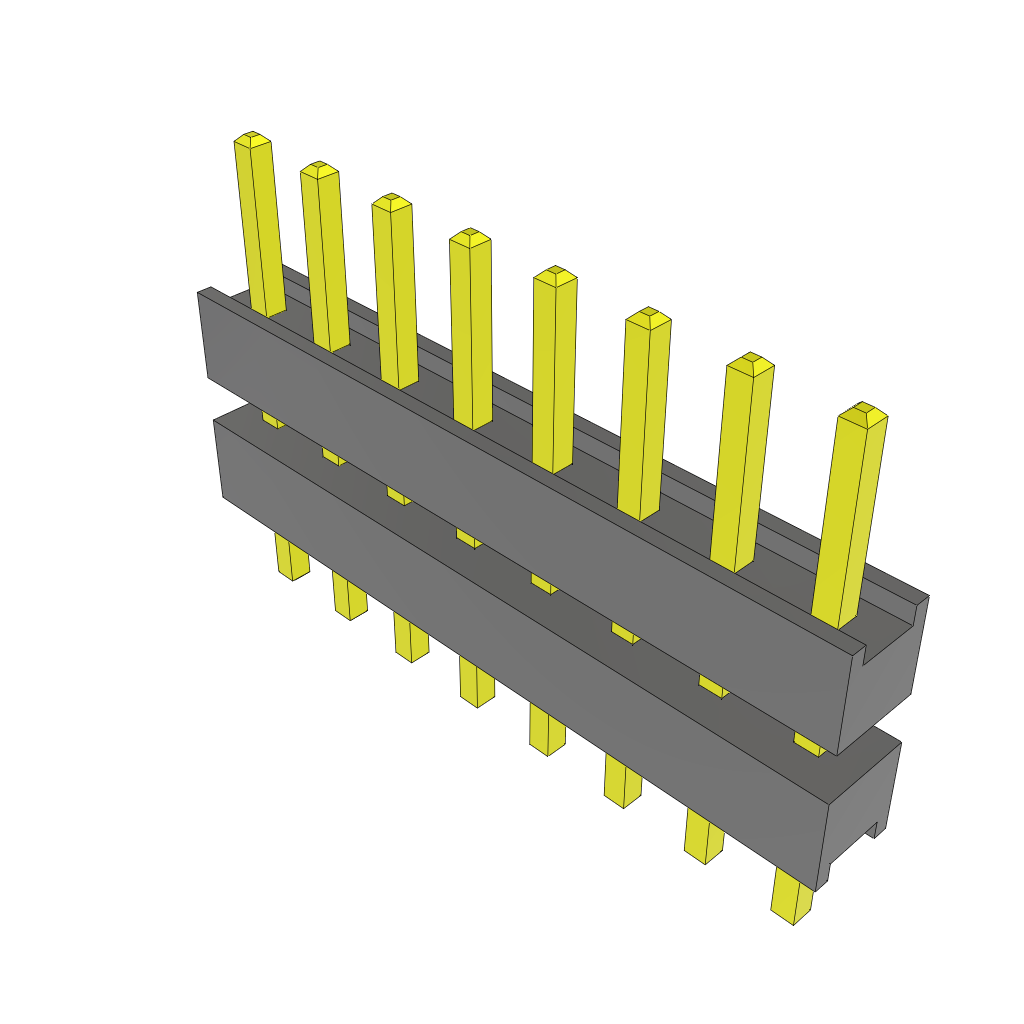 All Parts Connectors Smart Card Connectors DW-08-08-F-S-252 by Samtec
