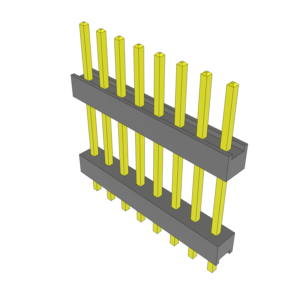 Board to Board & Mezzanine Connectors DW-08-10-L-S-500 by Samtec